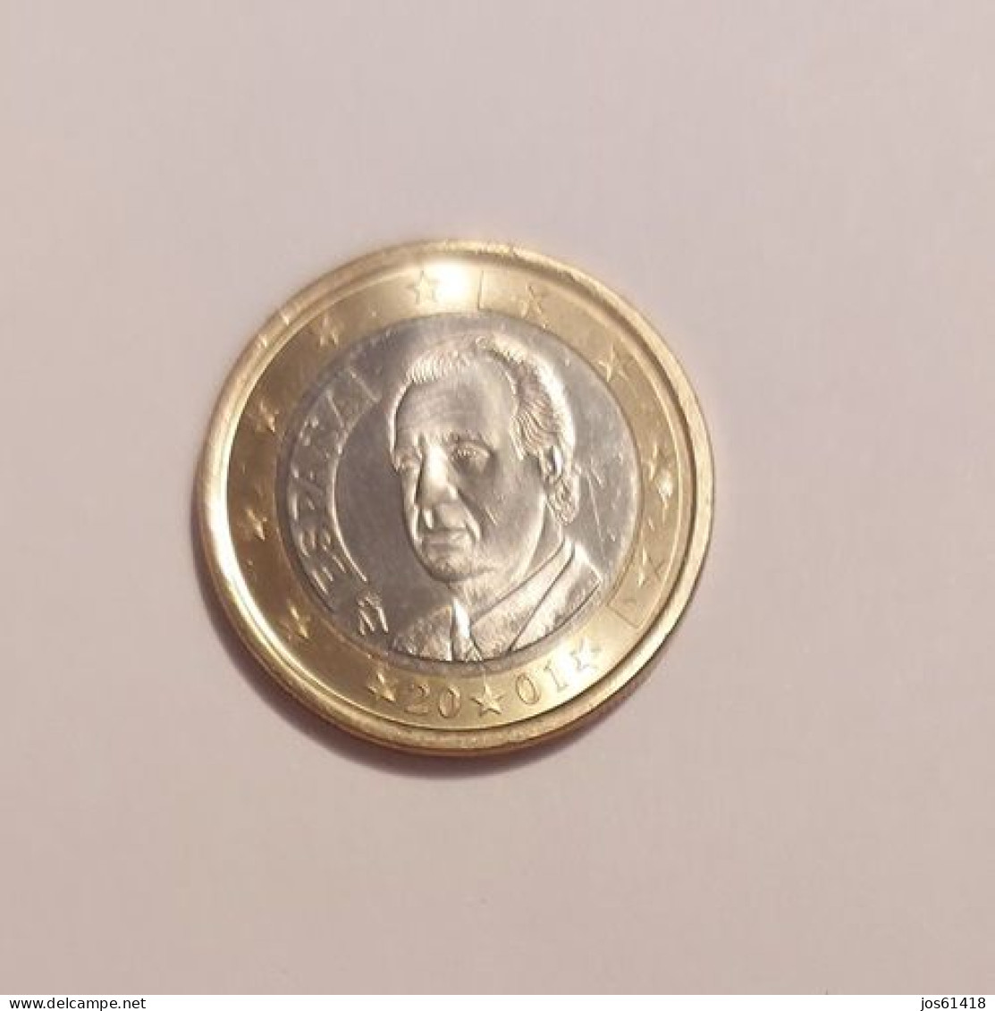 1 Euro España / Spain  2001  Sin Circular - Spagna