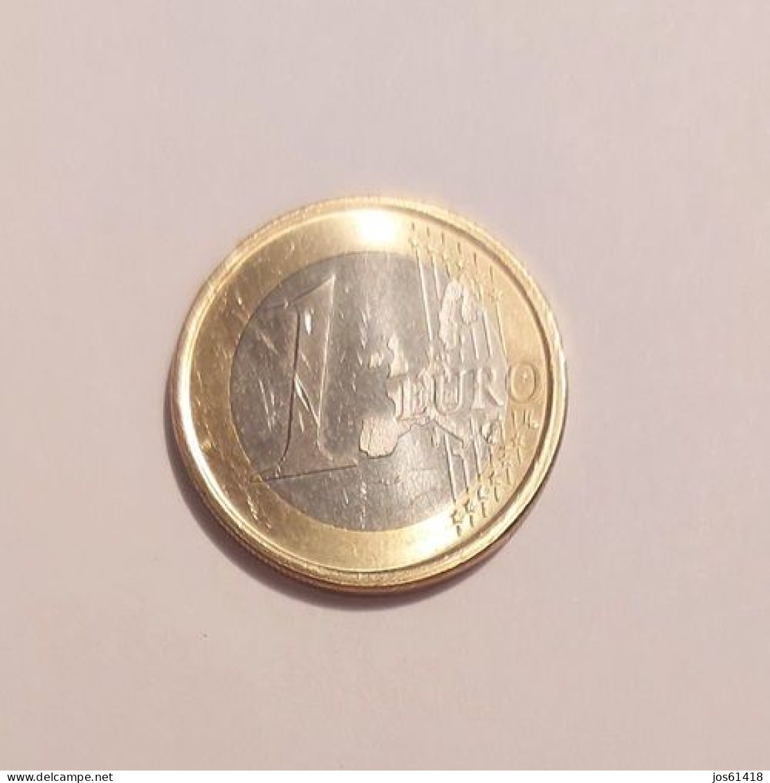 1 Euro España / Spain  2001  Sin Circular - Spanien