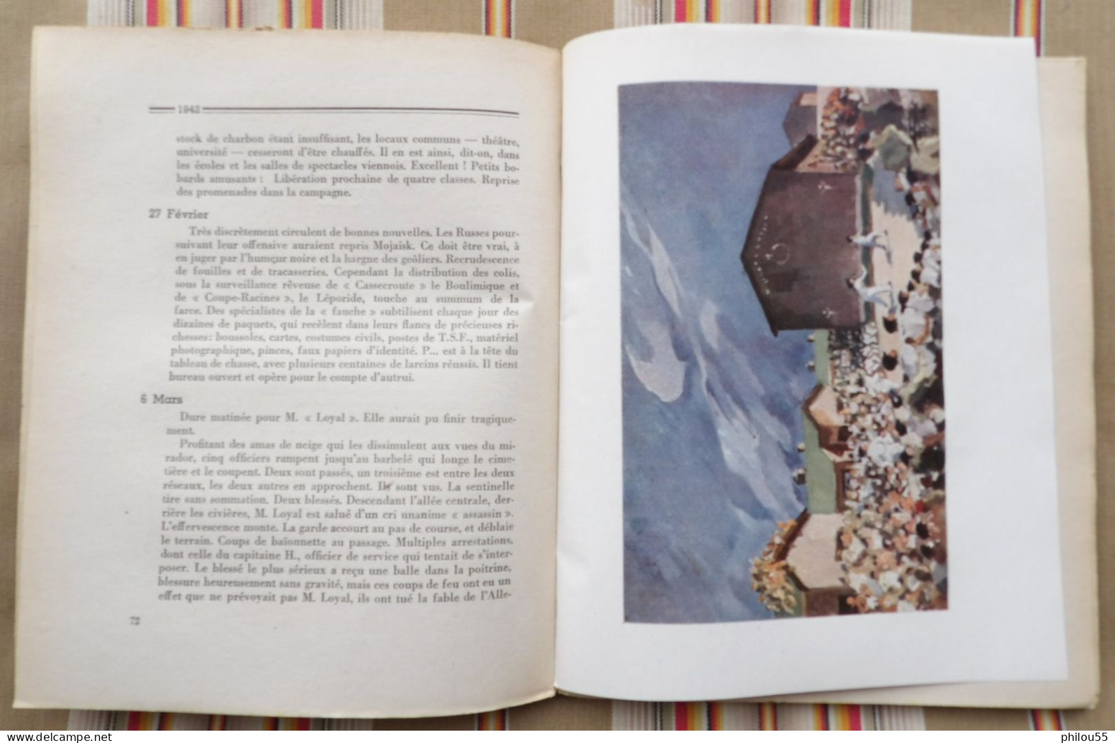 Edelbach WW2 6000 a l'OFLAG 17 A H. NATTER et A. REFREGIER Editions Jacques Vautrain