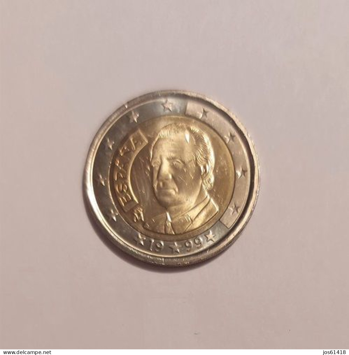 2 Euros España / Spain  1999  Sin Circular - España