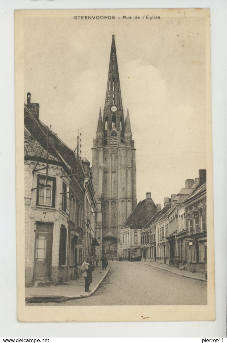 STEENVOORDE - Rue De L'Eglise - Steenvoorde