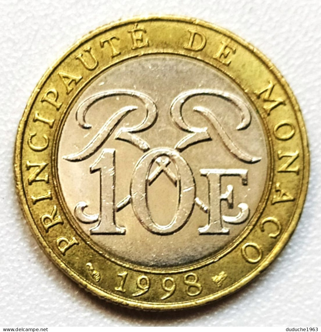 Monaco - 10 Francs 1998 - 1960-2001 Francos Nuevos