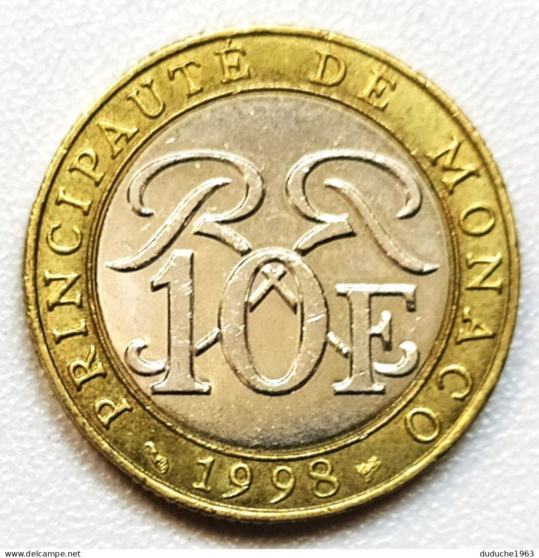 Monaco - 10 Francs 1998 - 1960-2001 Neue Francs