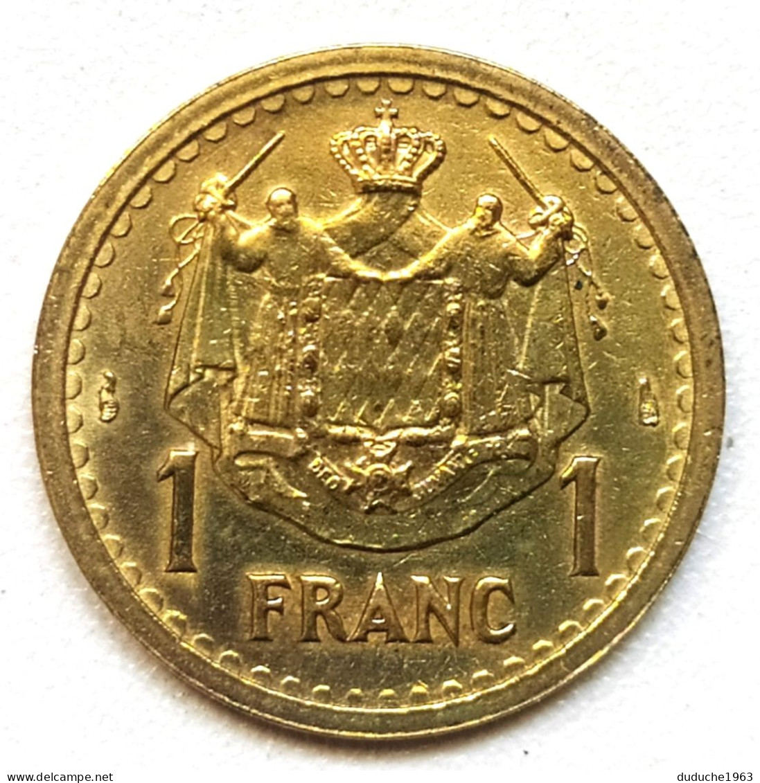 Monaco - 1 Franc 1943 - 1949-1956 Franchi Antichi