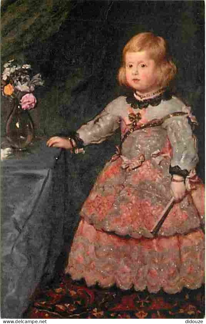 Histoire - Peinture - Portrait - Velasquez - L'Infante Marguerite-Thérèse - Carte Neuve - CPM - Voir Scans Recto-Verso - Histoire