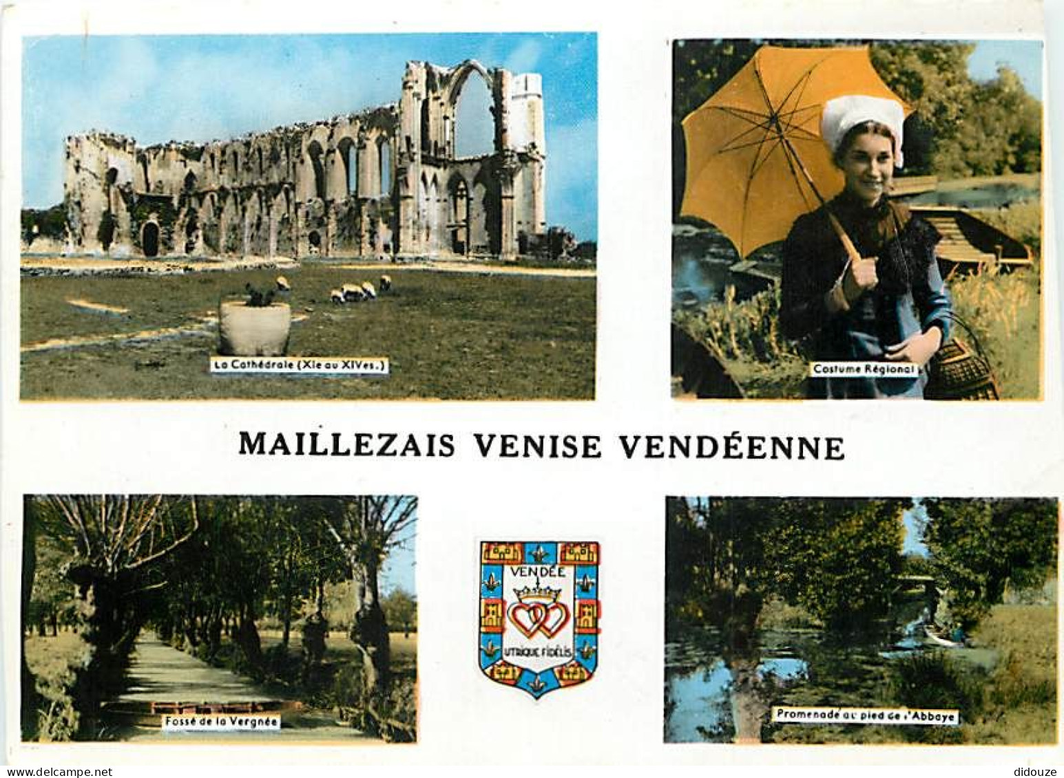 85 - Maillezais - Multivues - Folklore - Blasons - CPM - Voir Scans Recto-Verso - Maillezais
