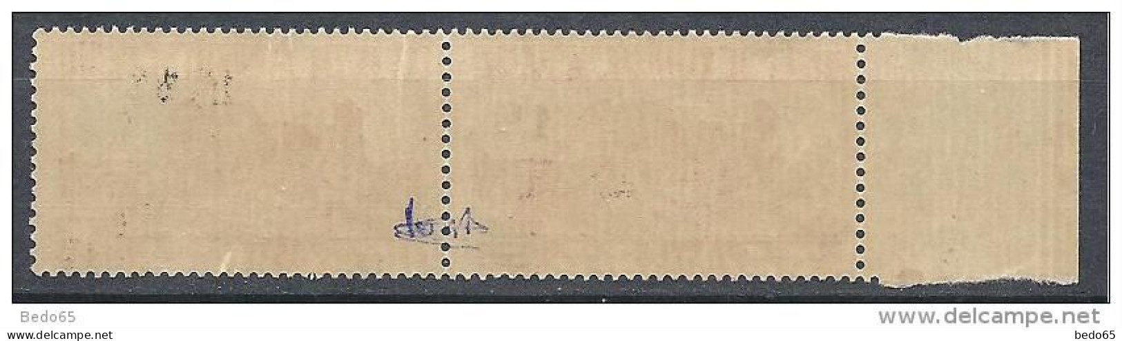 TUNISIE N° 225d VARIETEE SURCHARGE TENANT A UN NON SURCHARGE NEUF** TTB COTE Yvert 585€ / Signé / 2 SCANS - Unused Stamps