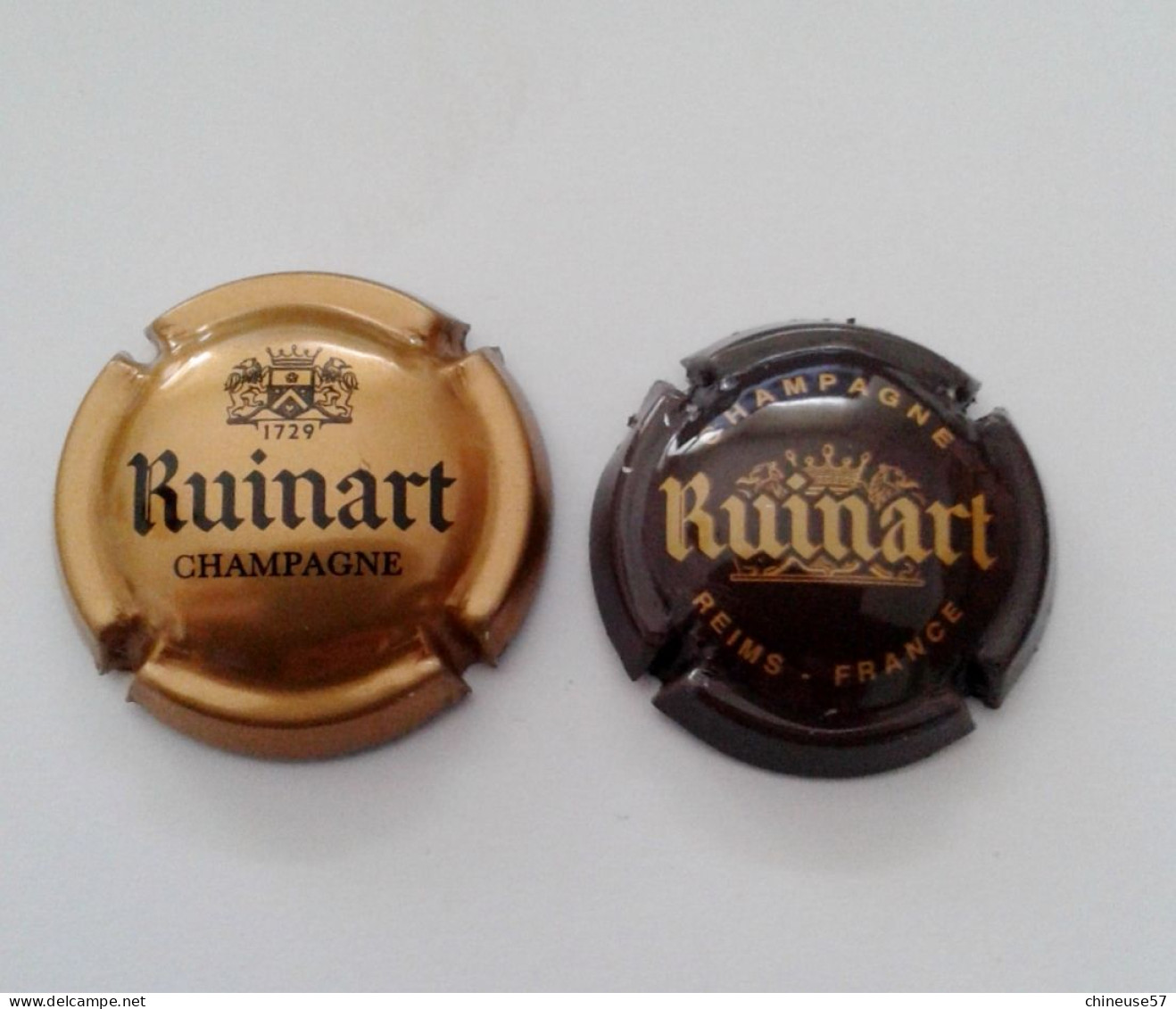 Muselets Champagne Ruinart - Ruinart Ruinart Reims