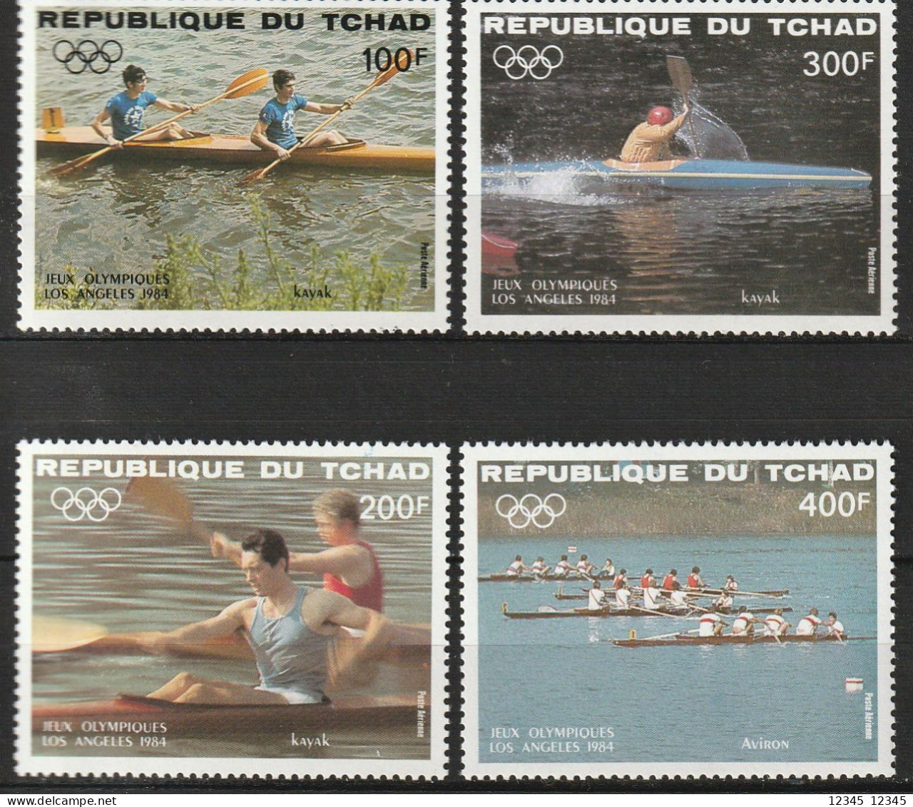 Tsjaad 1984, Postfris MNH, Olympic Games - Tschad (1960-...)