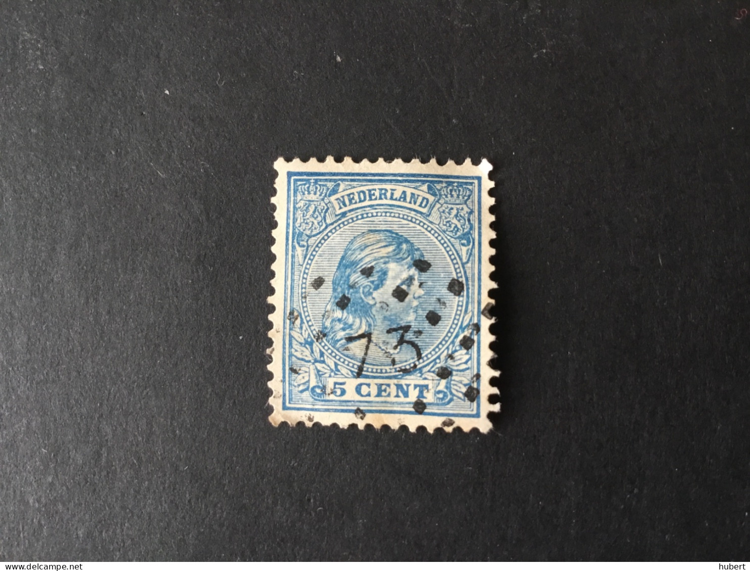 Pays-Bas YT 19 Oblitération Losange 73 Maastricht - Used Stamps