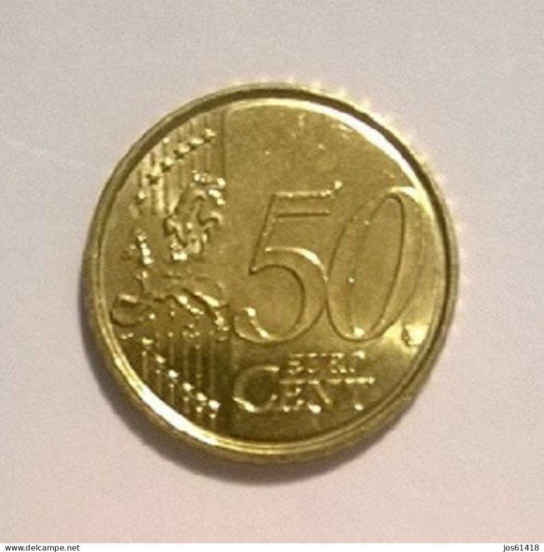 50 Céntimos De Euro Bèlgica / Belgium  2008  Sin Circular - België