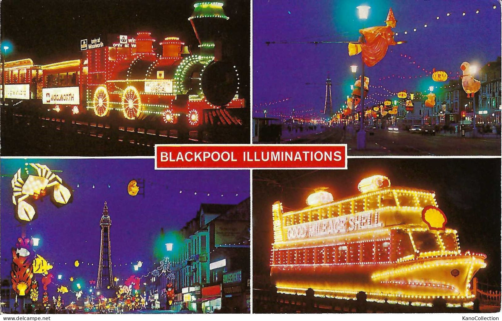 Blackpool Illuminations, Nicht Gelaufen - Blackpool