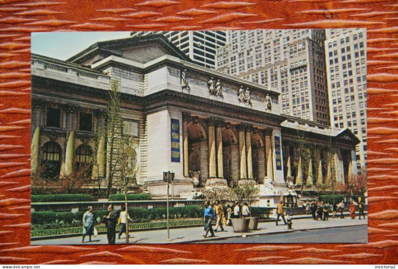 ETATS UNIS - NEW YORK PUBLIC LIBRARY - Andere Monumente & Gebäude