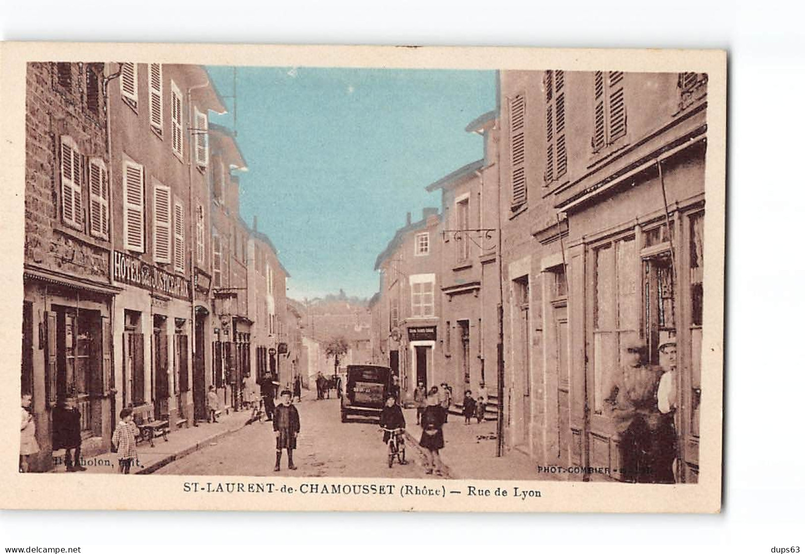 SAINT LAURENT DE CHAMOUSSET - Rue De Lyon - Très Bon état - Saint-Laurent-de-Chamousset