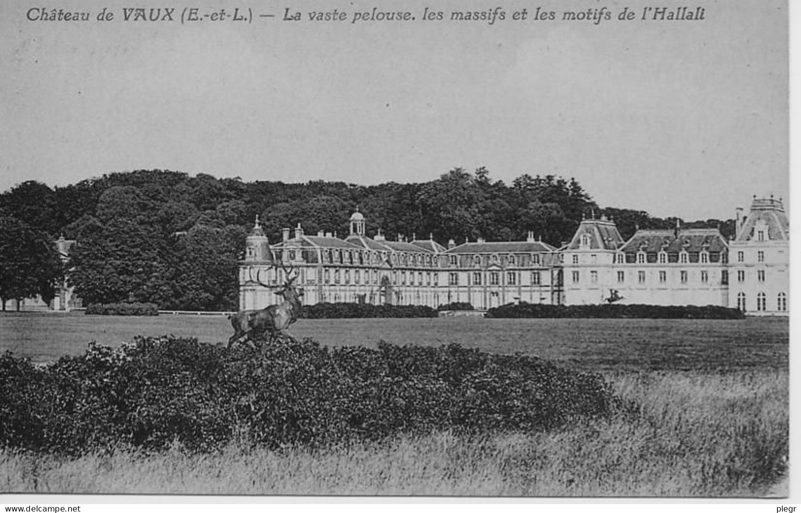 0-28302 01 00 - PONTGOUIN - CHÂTEAU DES VAUX - LOT DE 9 CARTES