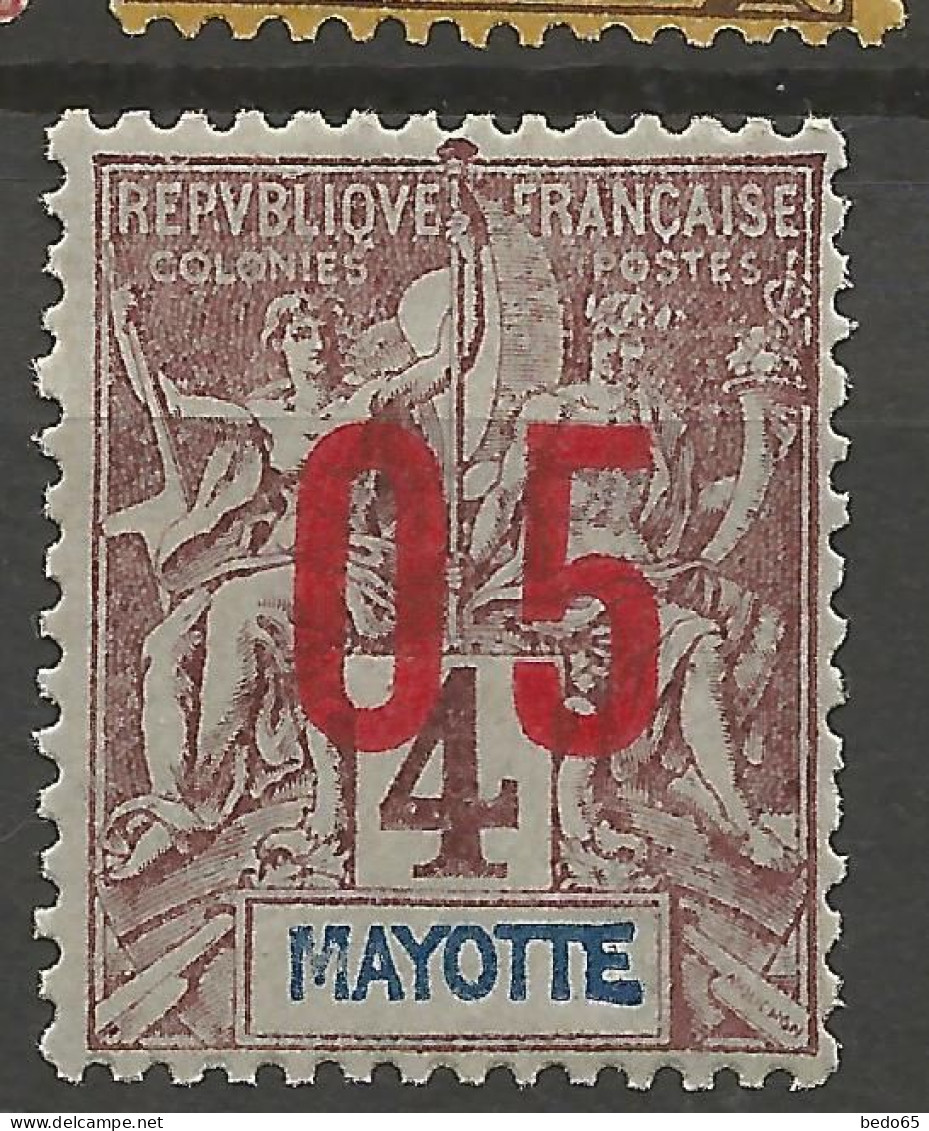 MAYOTTE N° 22A NEUF** LUXE SANS CHARNIERE / Hingeless / MNH - Neufs