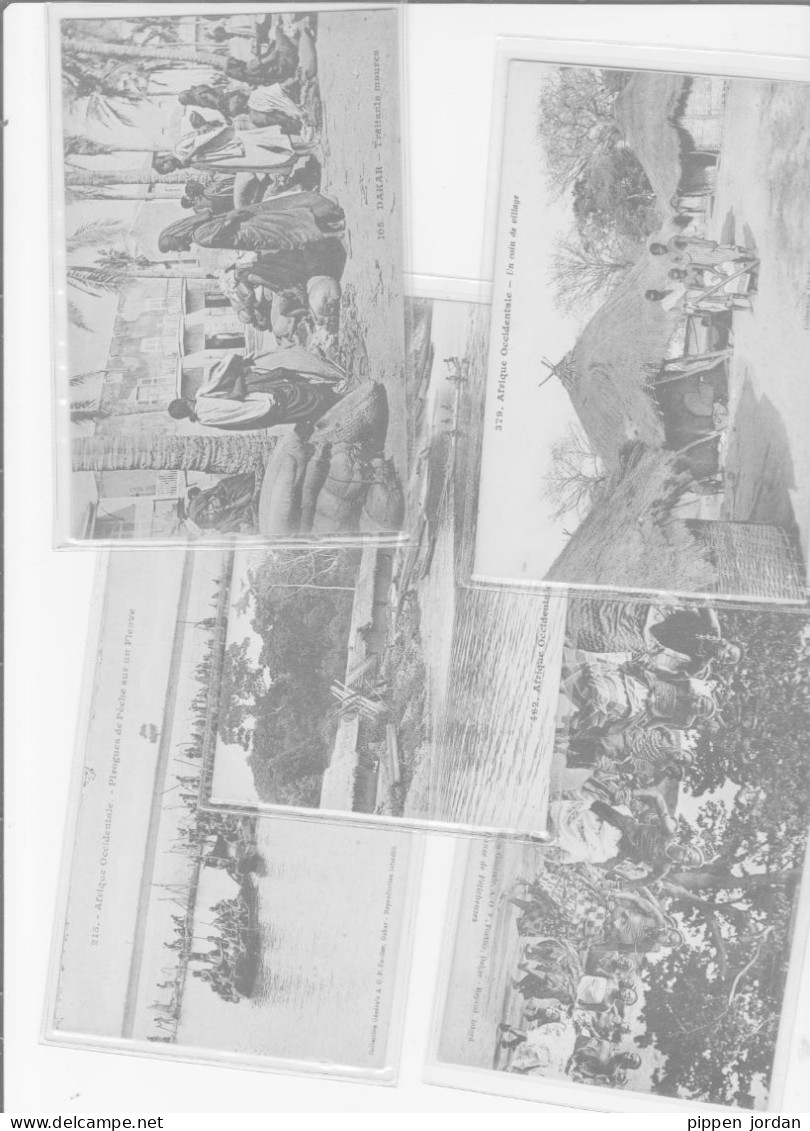 SENEGAL *** Lot De 280 CPA  Du SENEGAL  ** Divers -personnages--localités -- Scenes De Vies Locales  --coutumes-- ** - 100 - 499 Postcards