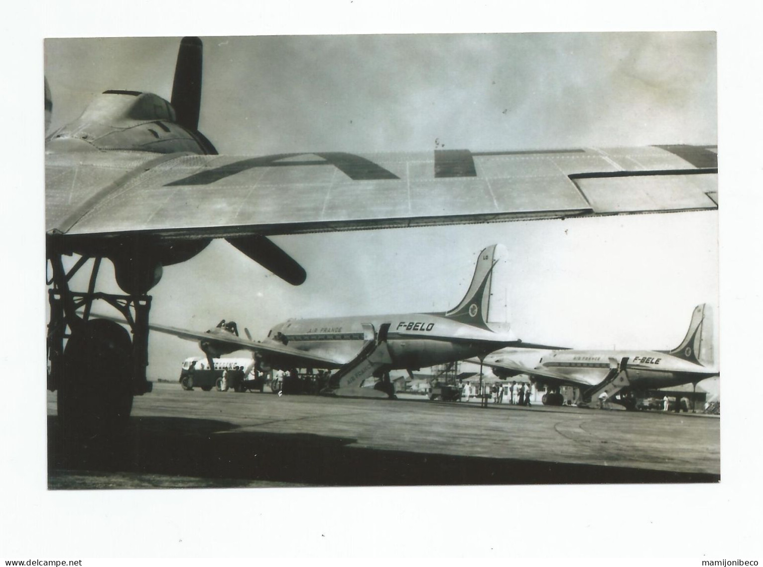 DOUGLAS DC 4 Air France F-BELO Et F-BELE - Aviation