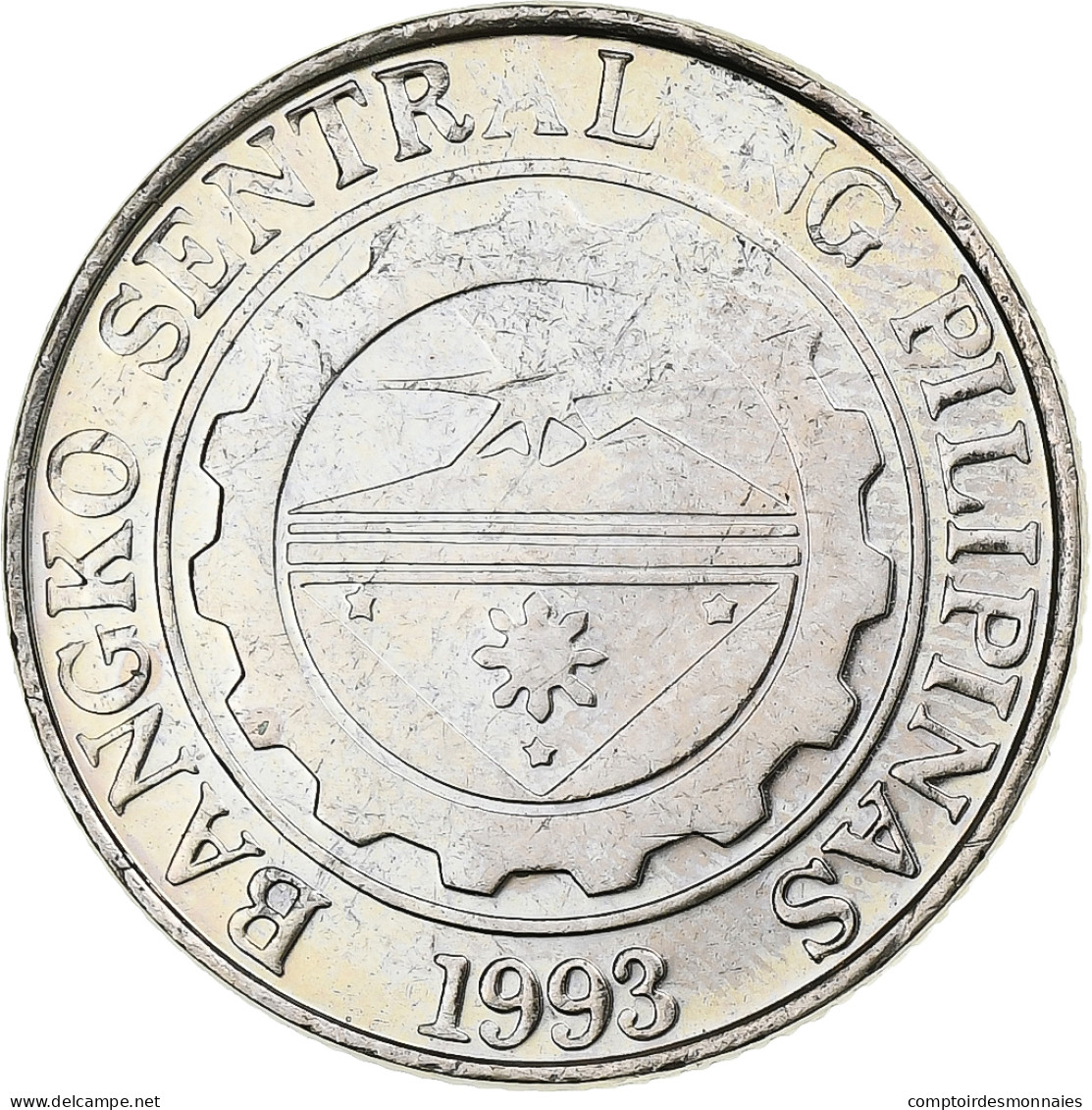 Philippines, Piso, 2000, Nickel Plaqué Acier, SPL, KM:269a - Filippine