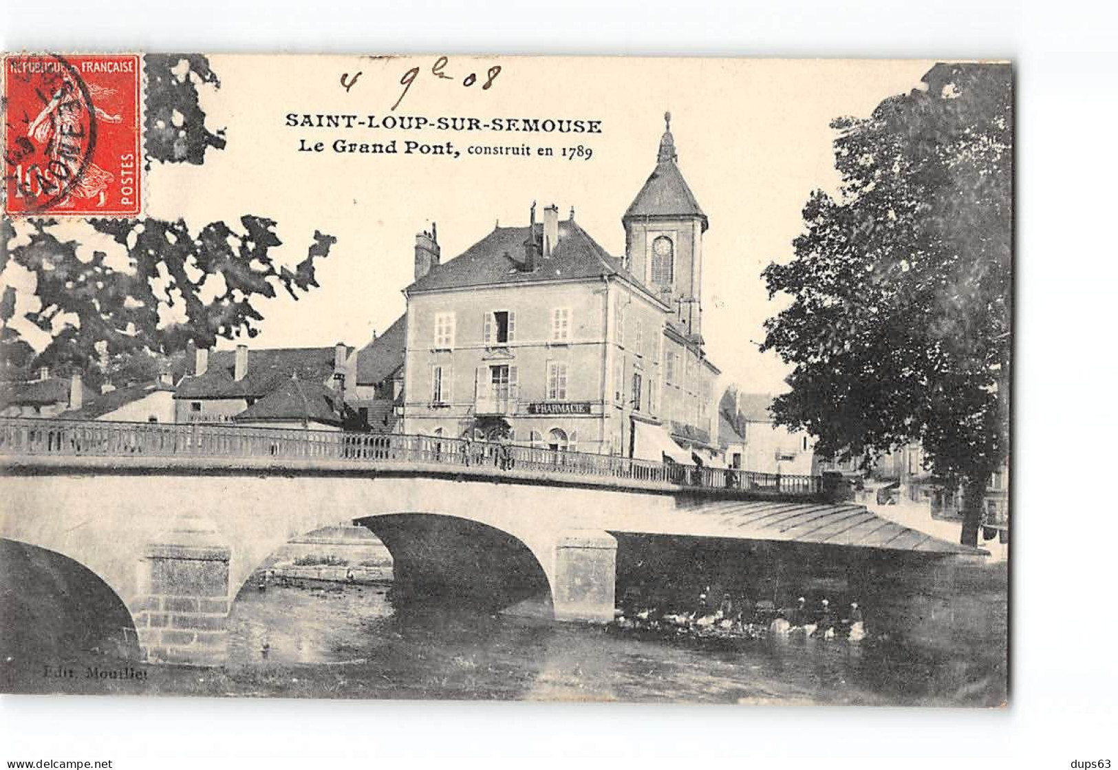 SAINT LOUP SUR SEMOUSE - Le Grand Pont - Très Bon état - Saint-Loup-sur-Semouse