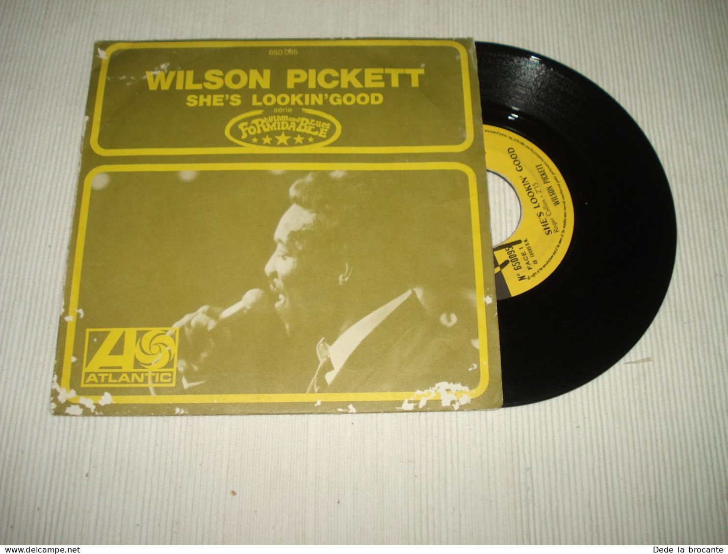 B14 / Wilson Pickett – She's Lookin' Good + Languette - 650.095 - Fr 1968 VG+/VG - Soul - R&B