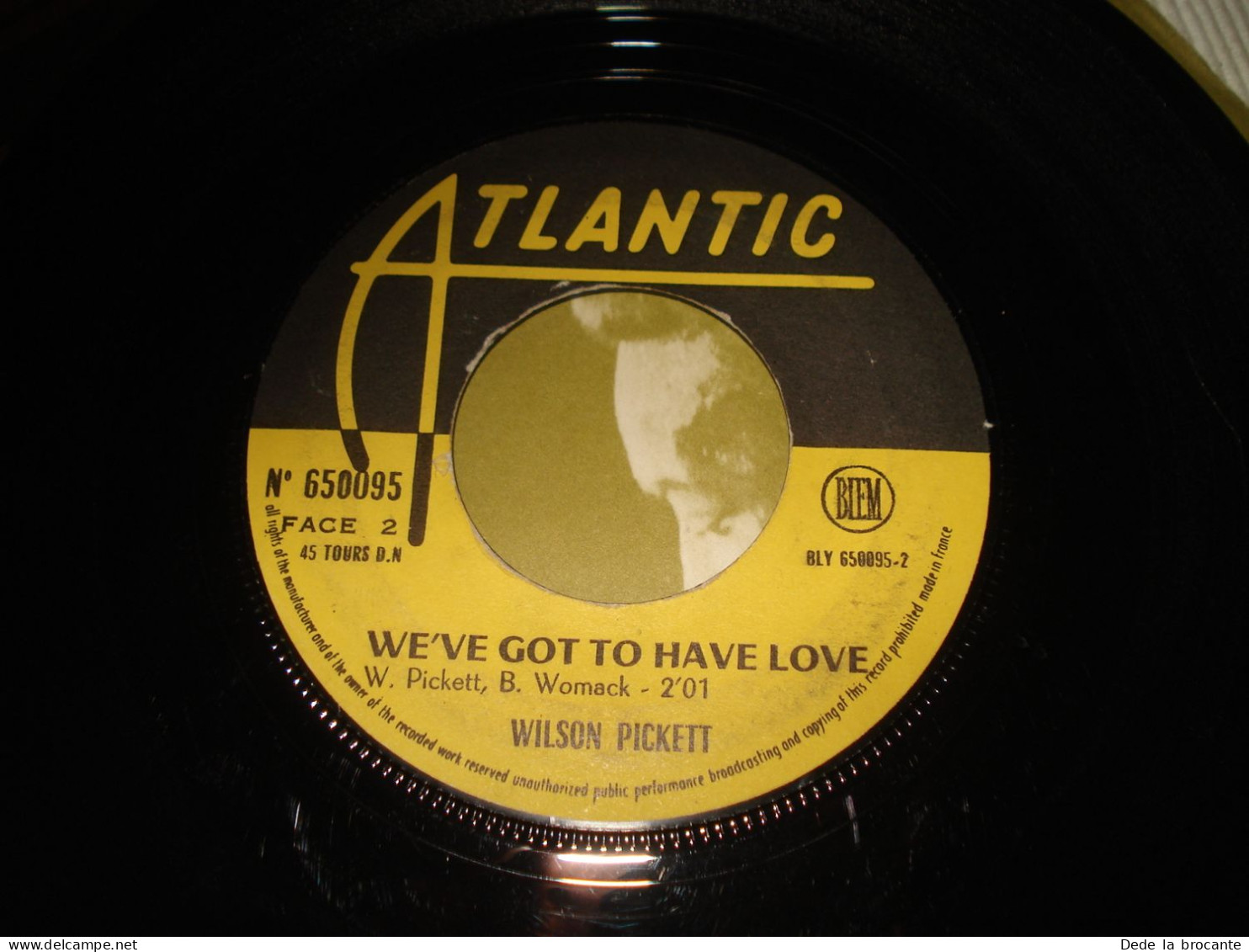 B14 / Wilson Pickett – She's Lookin' Good + Languette - 650.095 - Fr 1968 VG+/VG - Soul - R&B