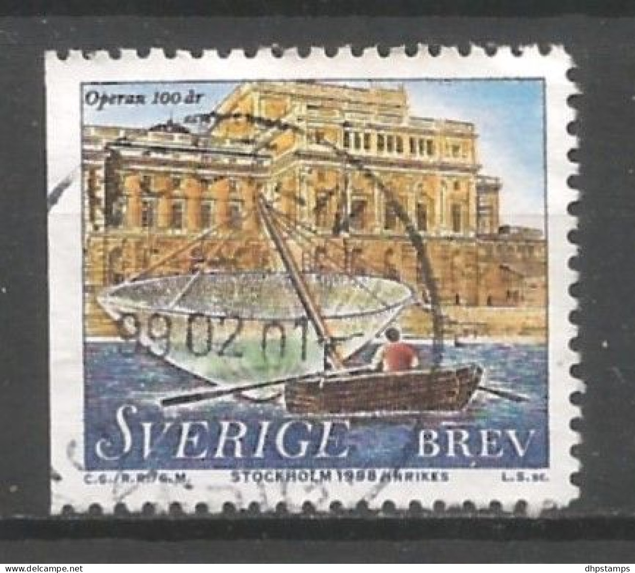 Sweden 1998 Stockholm Opera Y.T. 2034 (0) - Gebruikt