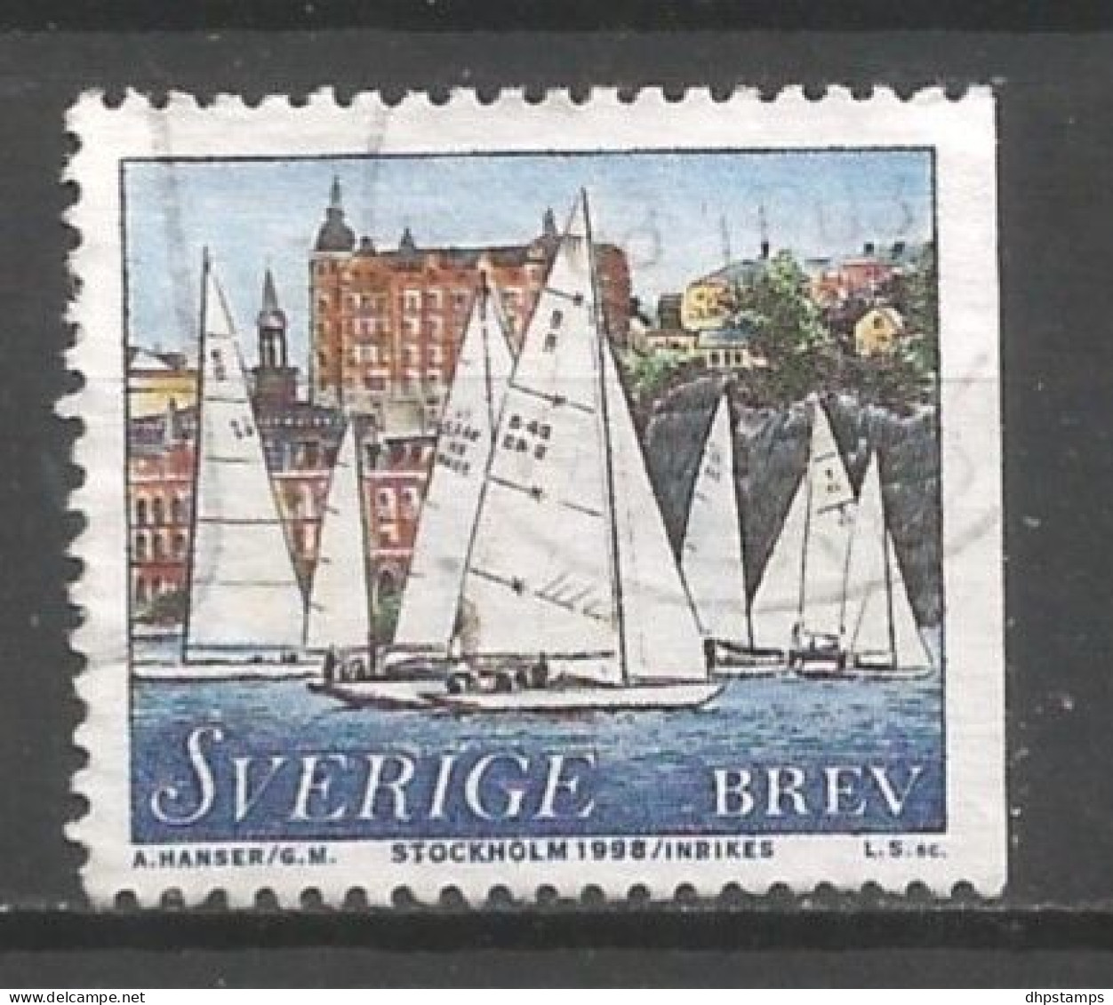 Sweden 1998 Stockholm Sailing Y.T. 2035 (0) - Gebruikt