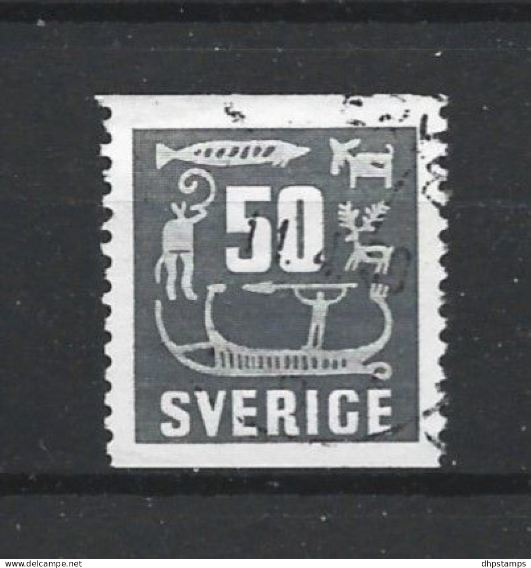 Sweden 1954 Engravings Y.T. 389 (0) - Used Stamps