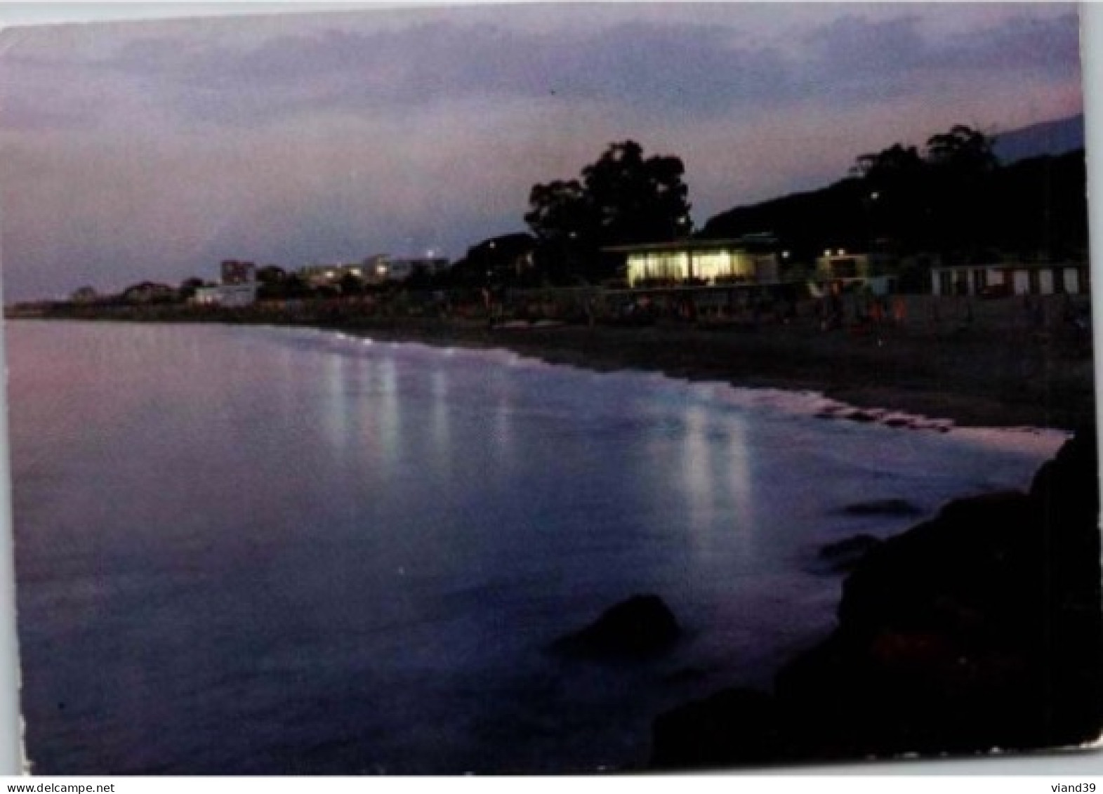 TERRACINA. -  La Rivière D'Ouest La Nuit. - Latina