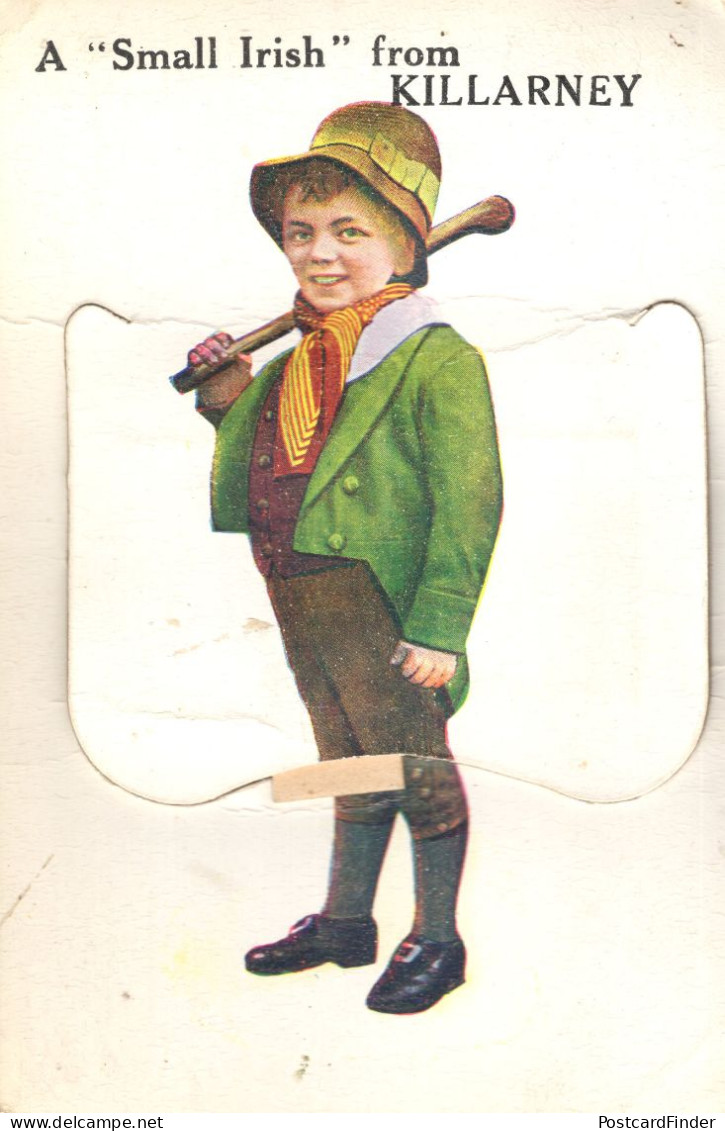 A Small Irish From Killarney Irish Old Mailing Novelty Postcard - Other & Unclassified