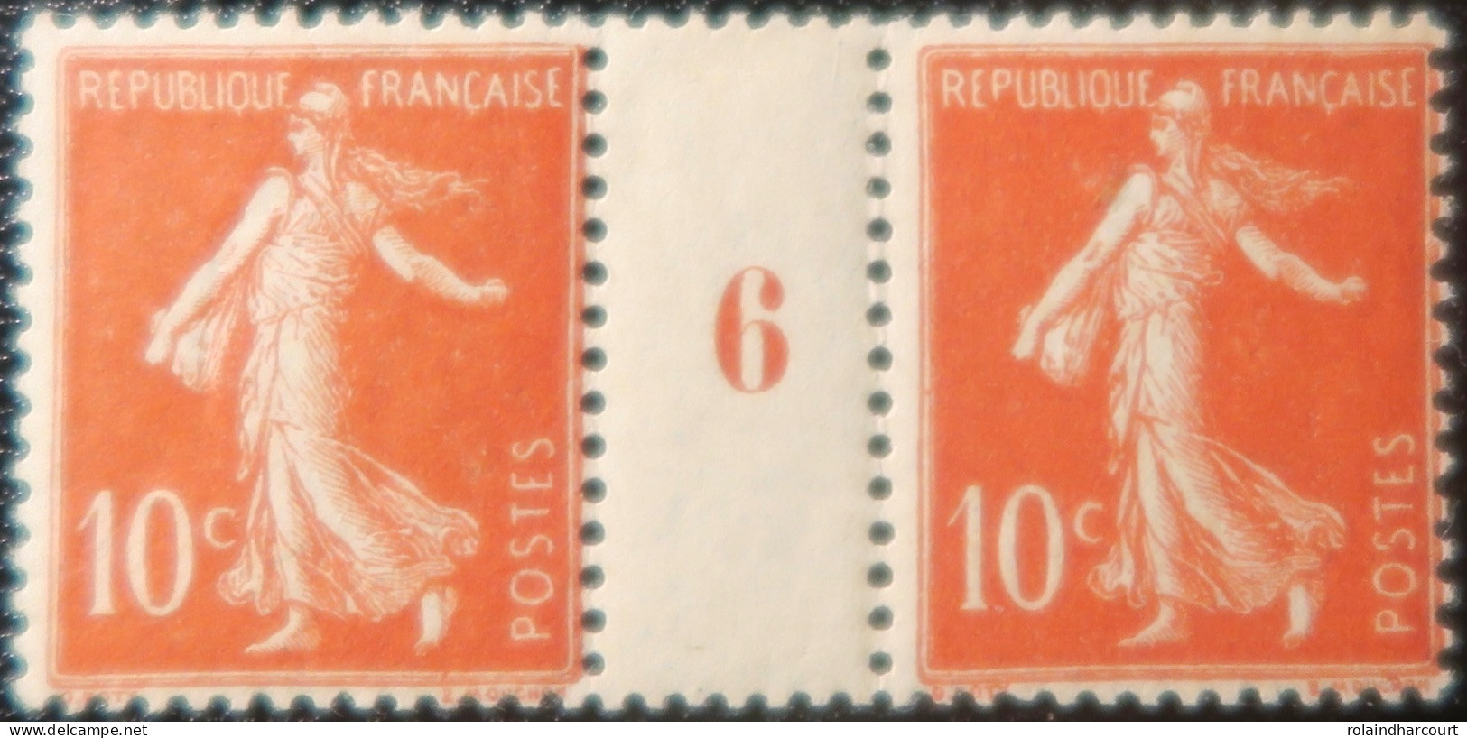 LP2943/78 - FRANCE - 1906 - TYPE SEMEUSE CAMEE - N°135 (millésime 6) TIMBRES NEUFS**(1t)/*(1t) - Millesimes