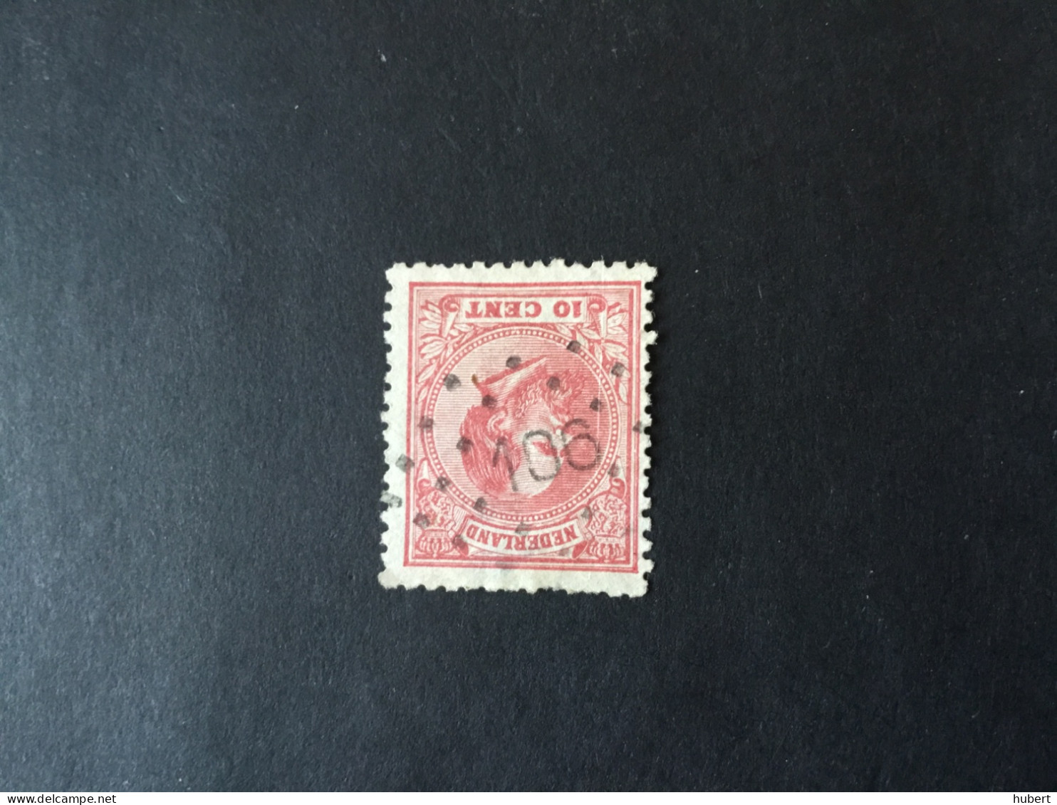 Pays-Bas  YT 21 Oblitération Losange 106 Tilburg - Used Stamps