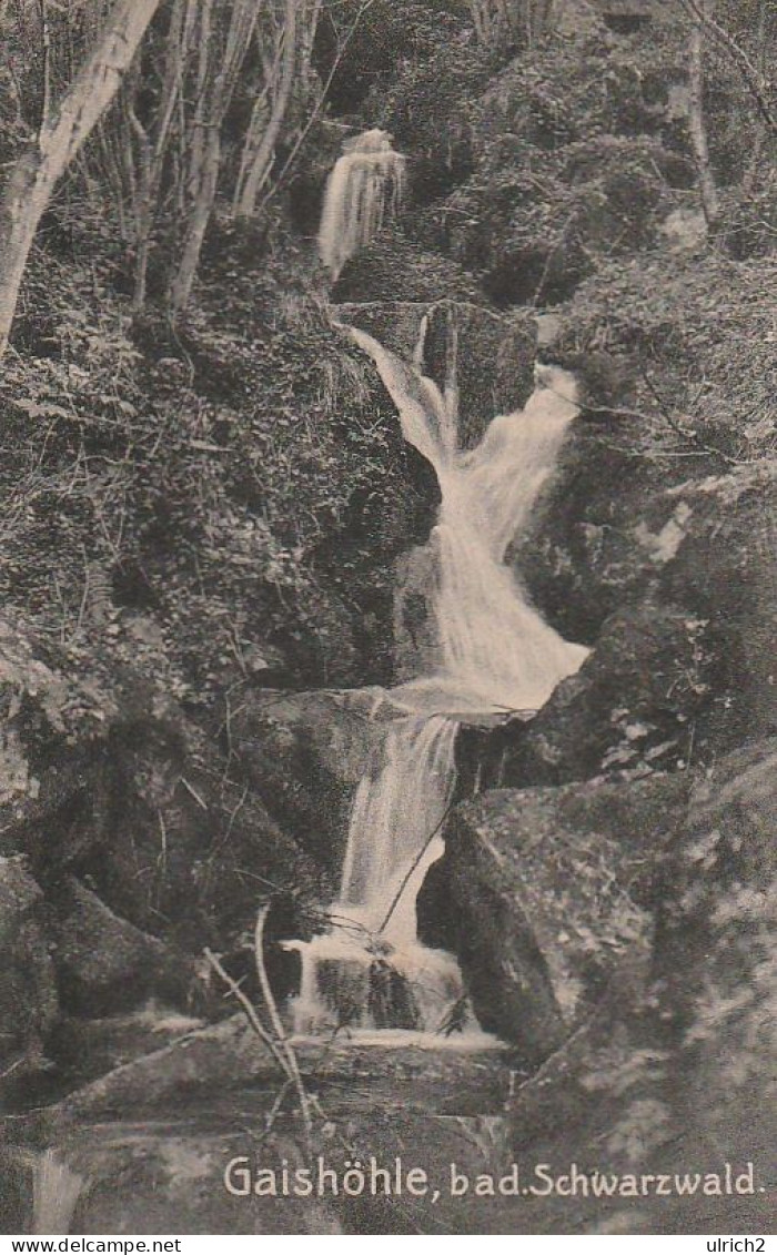 AK Gaishöhle - Bad. Schwarzwald - Ca. 1910 (68495) - Sasbach