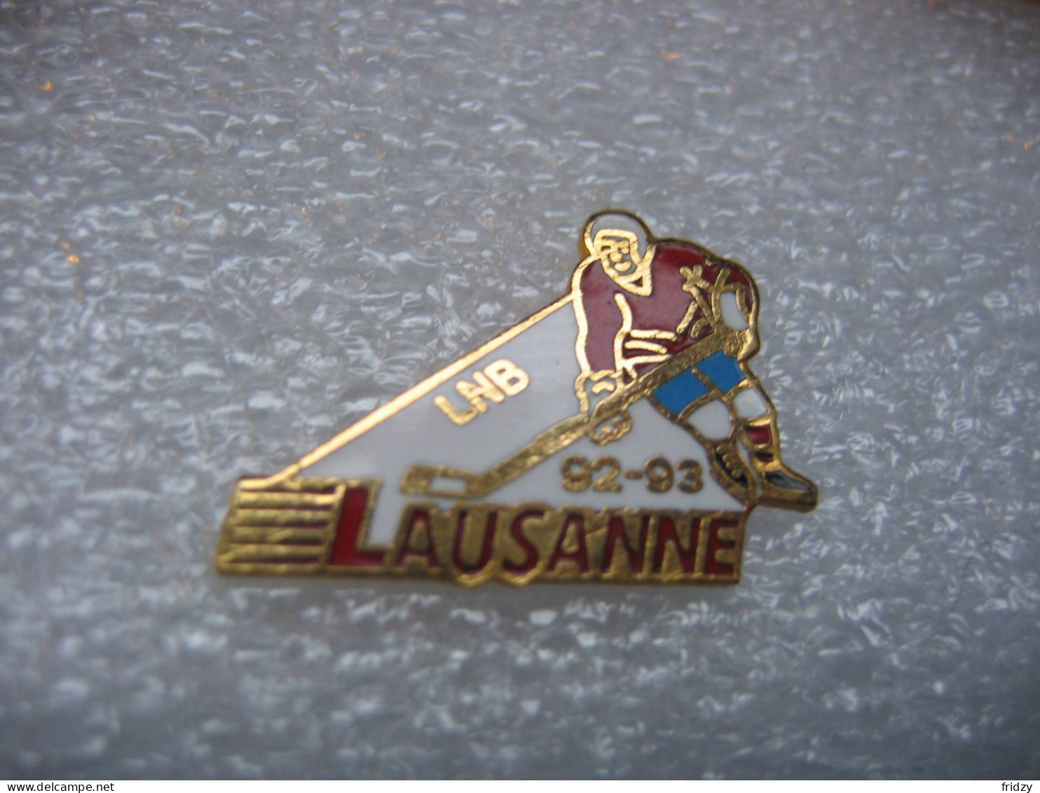 Pin's Du Lausanne Hockey Club, Saison 92-93  LNB - Eiskunstlauf