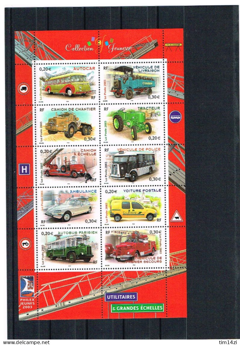 FRANCE - ANNEE 2003 COMPLETE - NEUF LUXE**  SUPERBE - 94 Timbres - Y & T - COTE : 169,00 Euros - 2000-2009