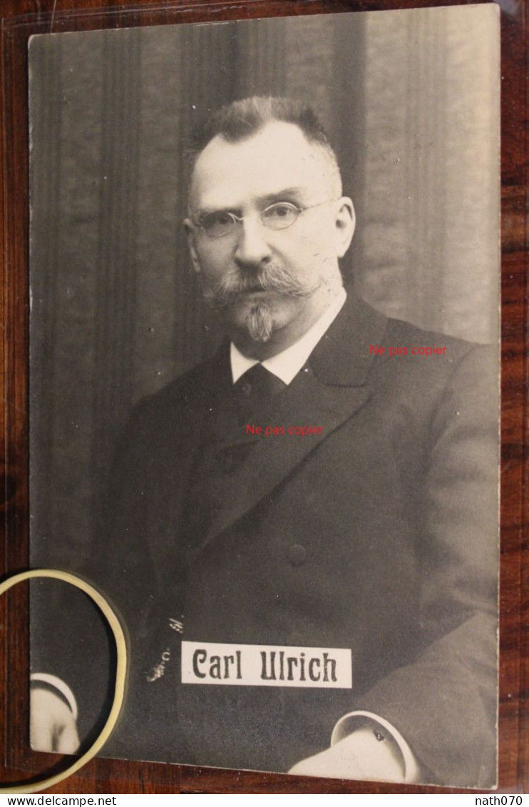 AK 1912 Carl Ulrich Gruss Aus Gruß Seligenstadt Hessen Carte 1er Président De L'Etat De Hesse - Personajes Históricos