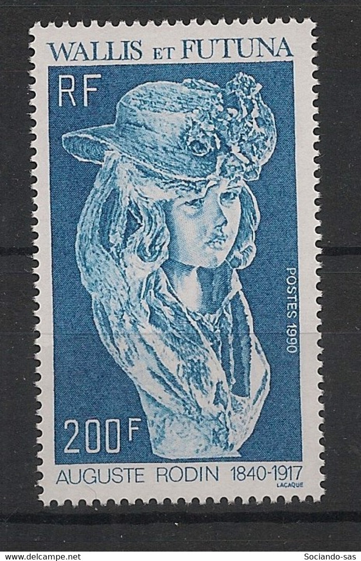 WALLIS ET FUTUNA - 1990 - N°YT. 395 - Rodin - Neuf Luxe ** / MNH / Postfrisch - Ungebraucht