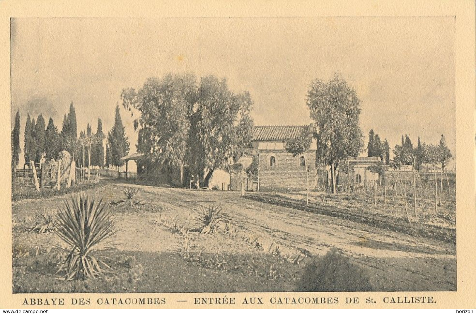 2h.413  ROMA - Rome - Abbaye Des Catacombes - Lotto Di 6 Vecchie Cartoline - Collections & Lots