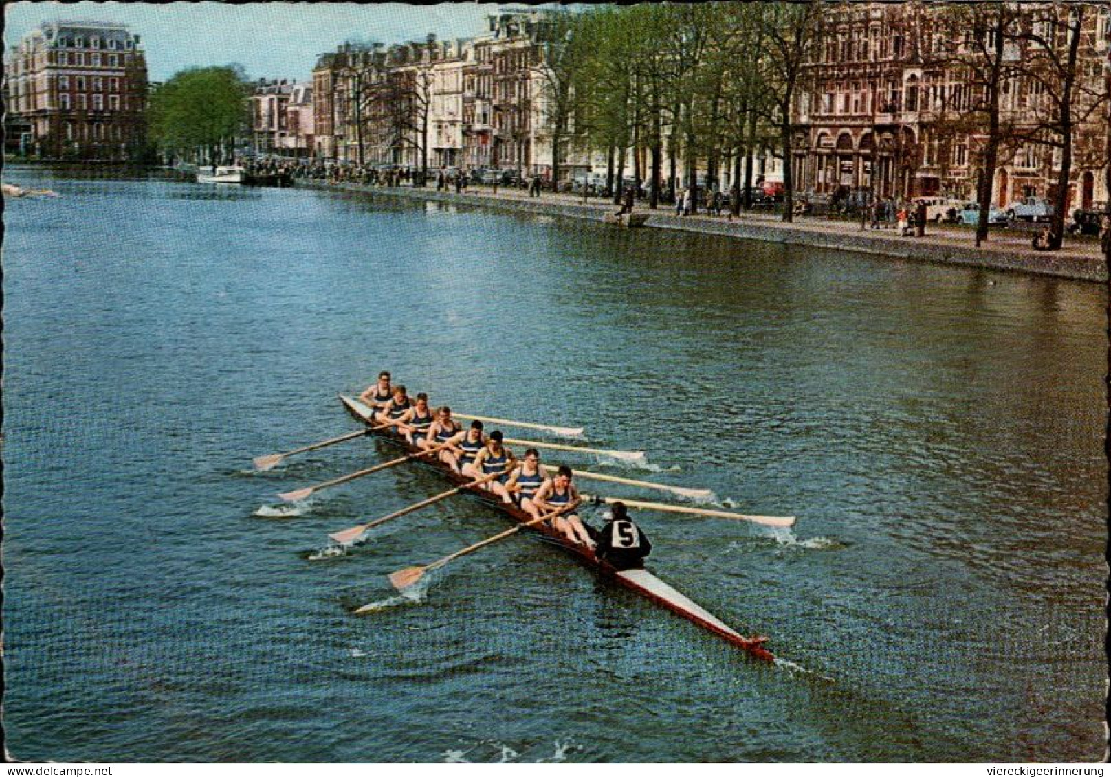 ! Ansichtskarte Rudern, Rowing, Rudersport, Niederlande - Rowing