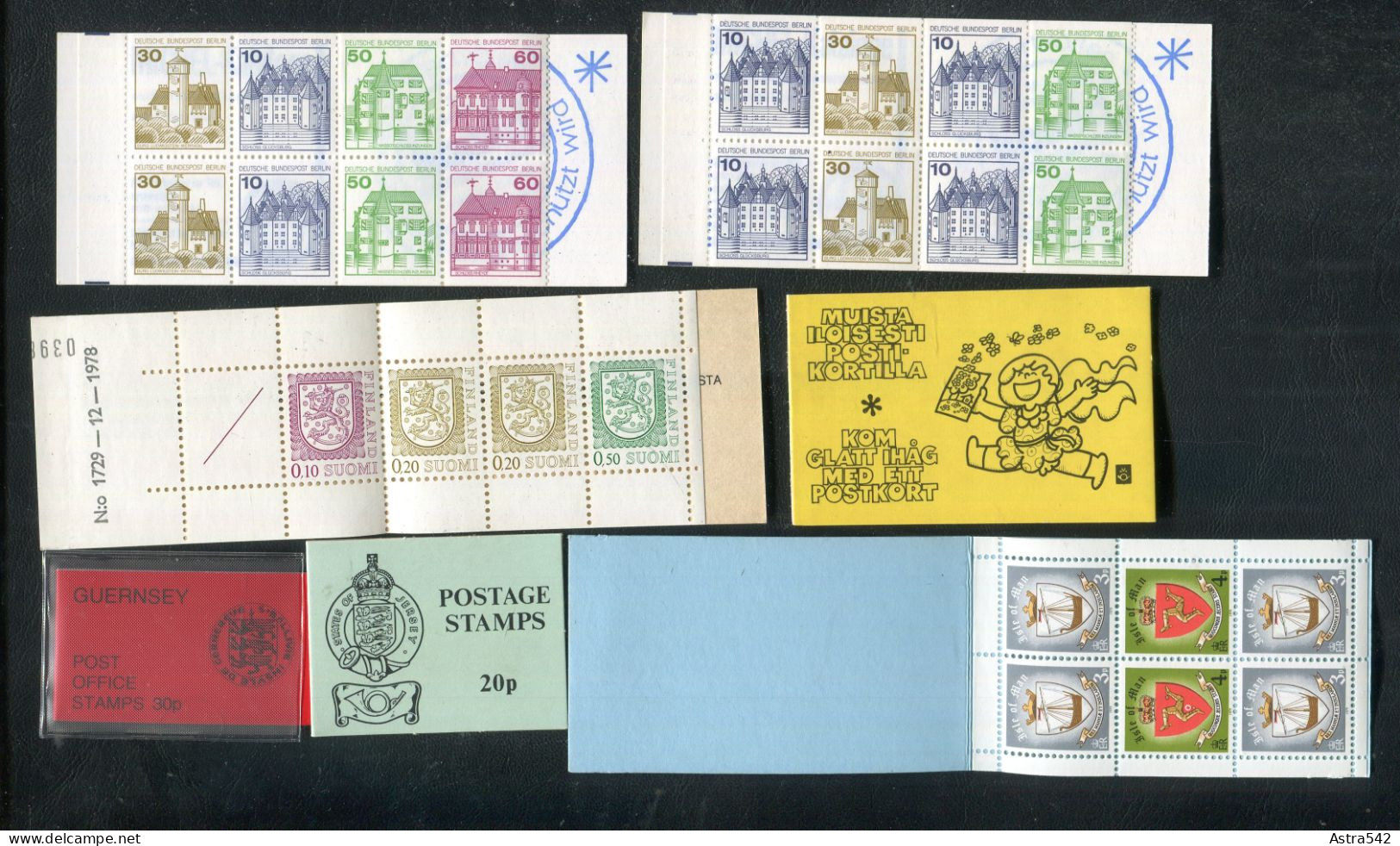 "EUROPA" Partie Mit 7 Markenheftchen **, Vgl. Foto (A0152) - Lots & Kiloware (mixtures) - Max. 999 Stamps