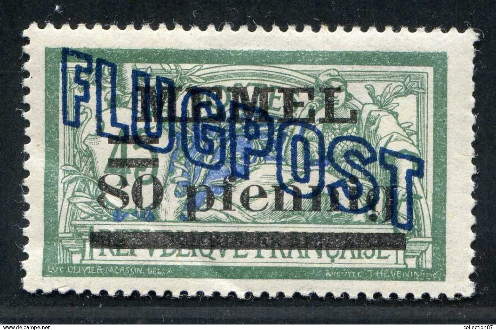 REF 088 > MEMEL FLUGPOST < PA N° 3 * Neuf Ch Dos Visible - MH * > Air Mail - Aéro - Nuovi