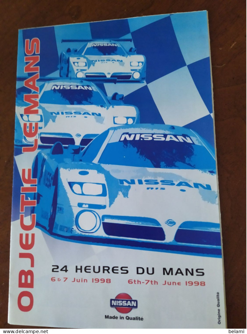 Programme 24 Heures Du Mans  1998 , OBJECTIF NISSAN   ** - Voitures