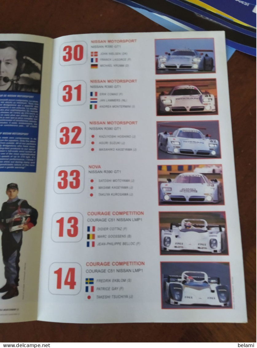 Programme 24 Heures Du Mans  1998 , OBJECTIF NISSAN   ** - Automobili