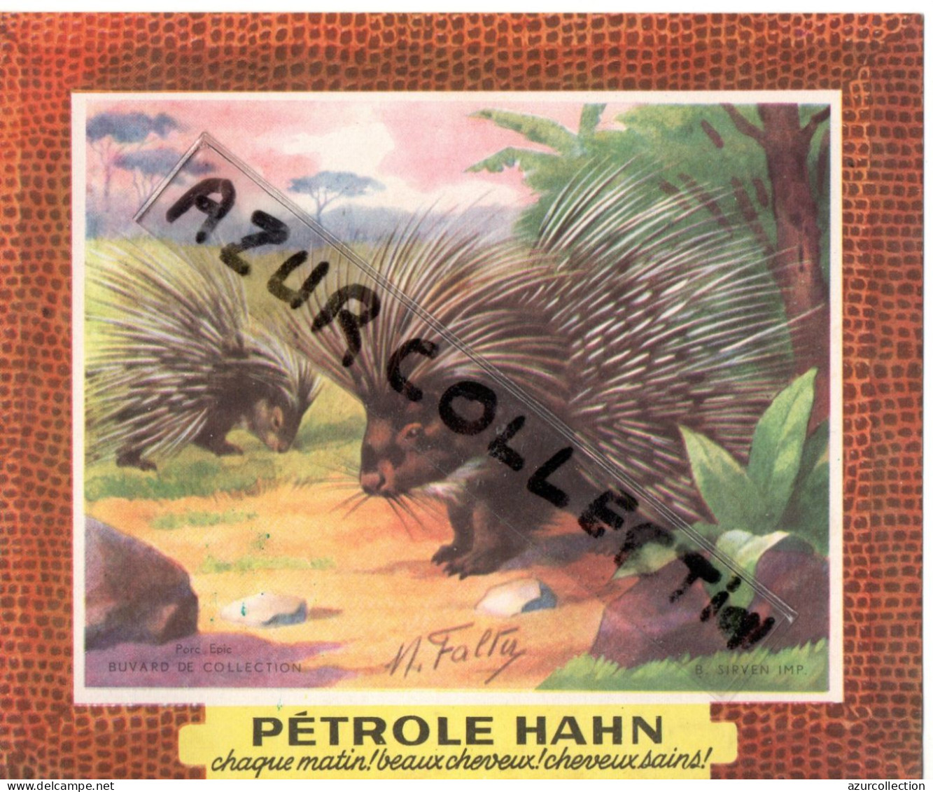 PETROLE HAHN . SERIE DE 7 ANIMAUX . NEUFS - Animales