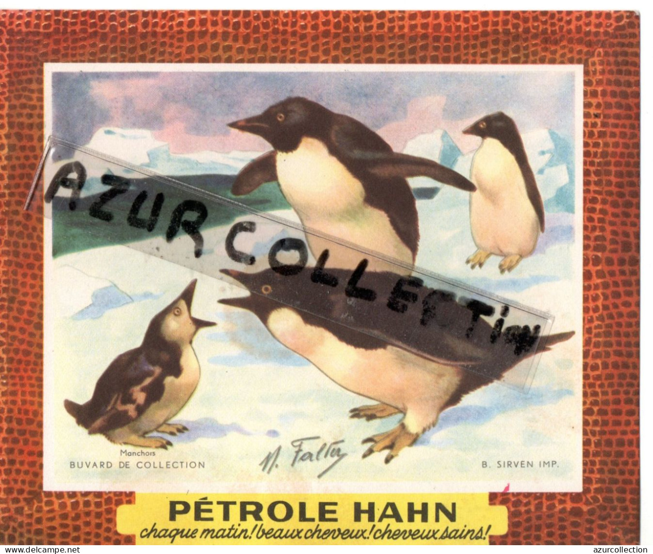 PETROLE HAHN . SERIE DE 7 ANIMAUX . NEUFS