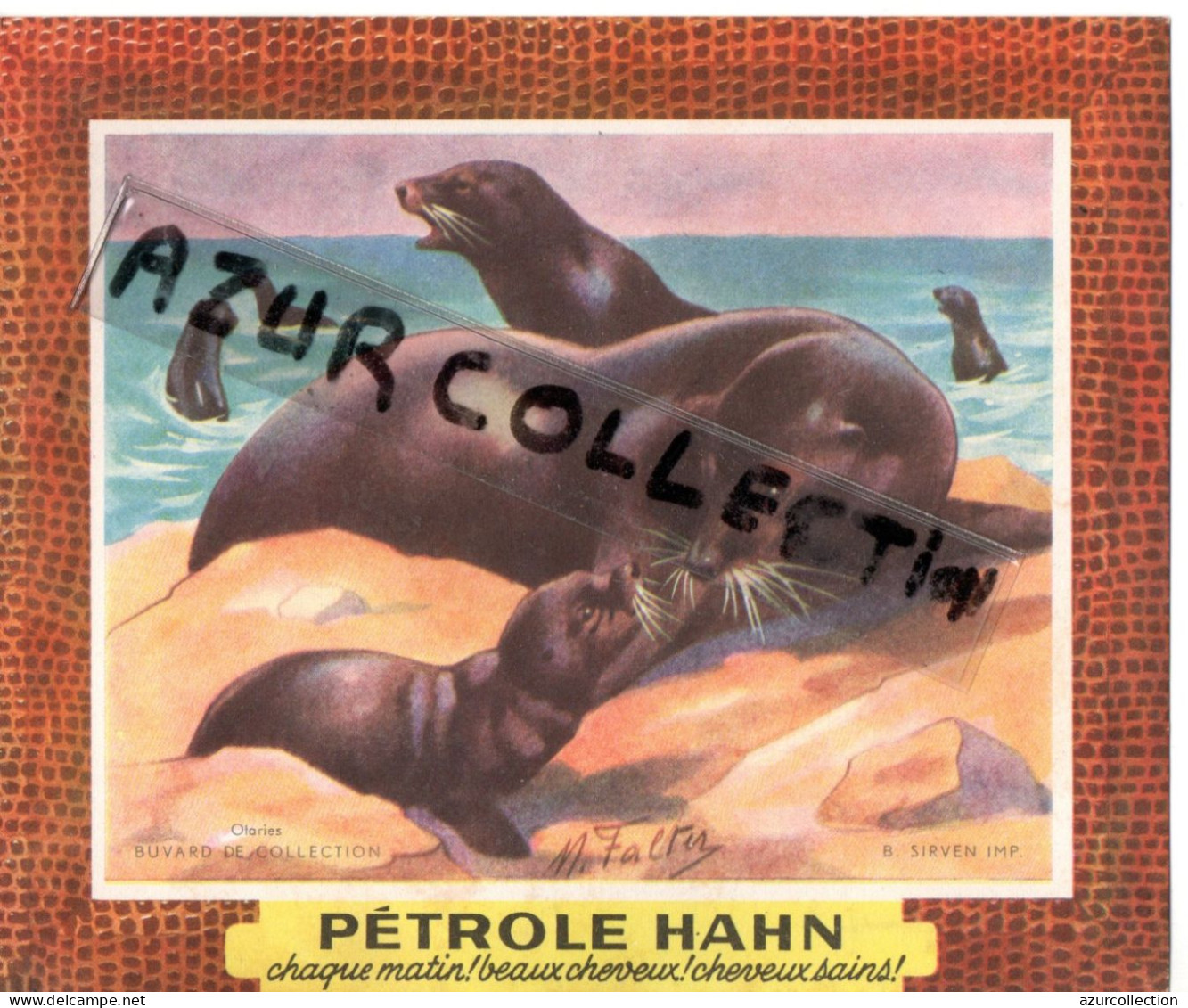 PETROLE HAHN . SERIE DE 7 ANIMAUX . NEUFS