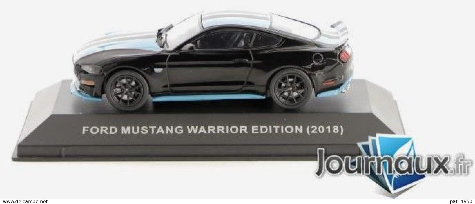 PAT14950 FORD MUSTANG WARRIOR EDITION De 2018 - Ixo