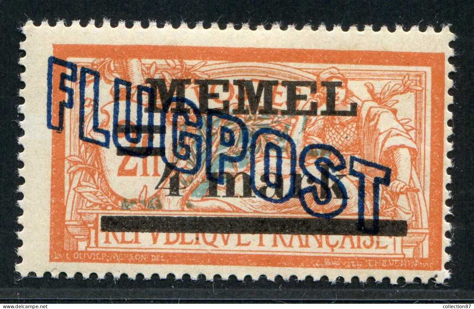 REF 088 > MEMEL FLUGPOST < PA N° 7 * Neuf Ch Dos Visible - MH * > Air Mail - Aéro - Neufs