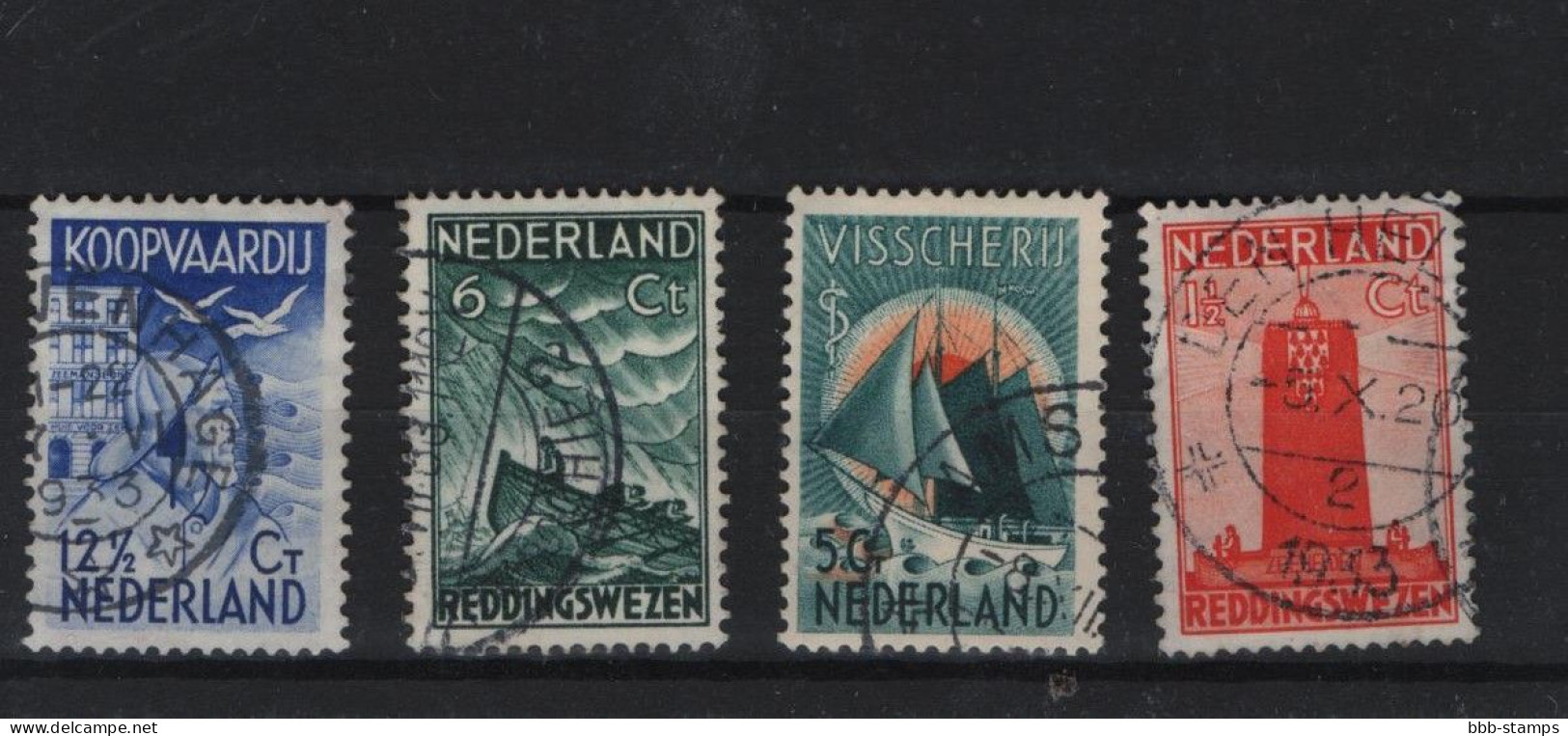 Niederlande Michel Kat.No.  Used 262/265 (2) - Oblitérés